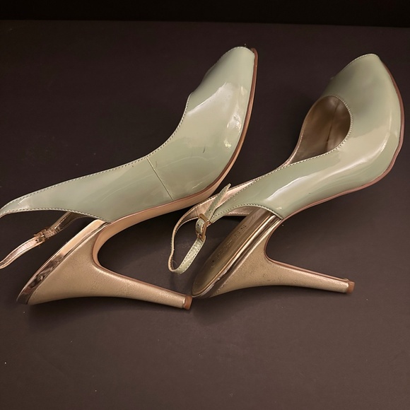 GUESS Sling-back Stiletto Peep-toe Heels - Picture 6 of 9